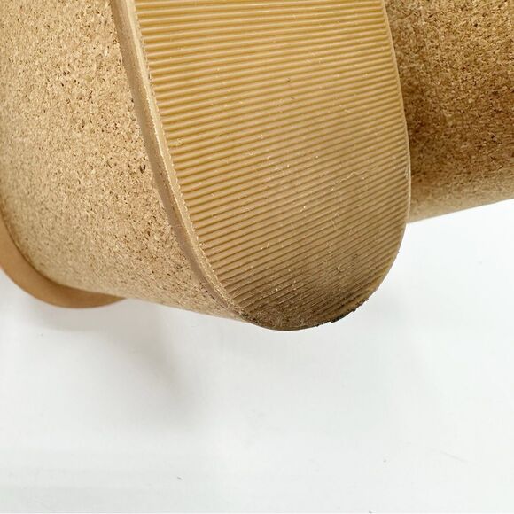 Corso Como Women’s Meena Cork Platform Tan Suede Strappy Comfort Sandals Size 7M - Picture 13 of 15